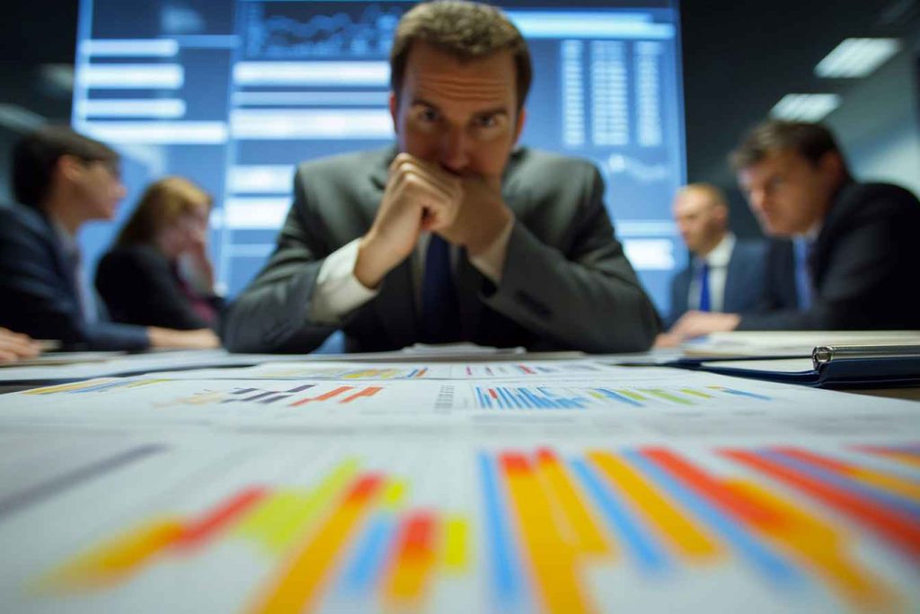 What Are Leadership Competencies? Why Should You Assess Them for Hiring? 2 A leader making a key decision in a business meeting with data reports.