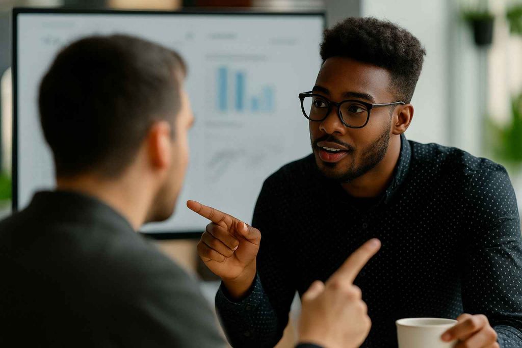 Candidate Assessment Examples: Practical Insights to Hire Smart 1 Recruiter briefing a candidate on a situational judgment test.