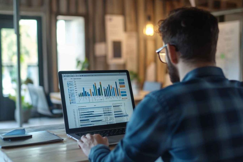 A marketing strategist identifying customer behavior patterns using inductive reasoning.