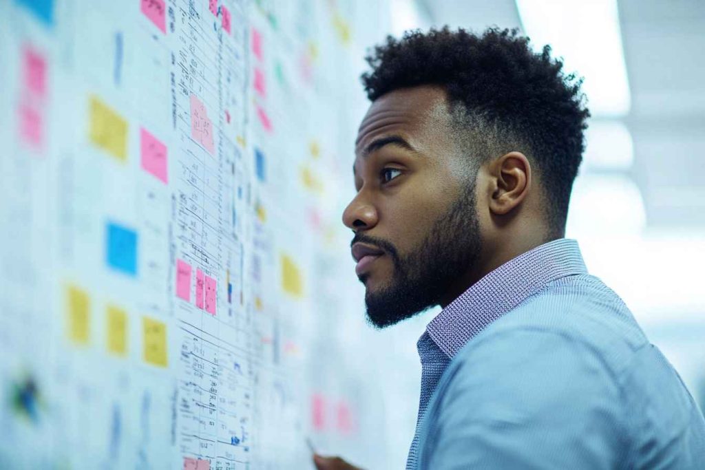 HR specialist testing hiring logic using deductive methods.