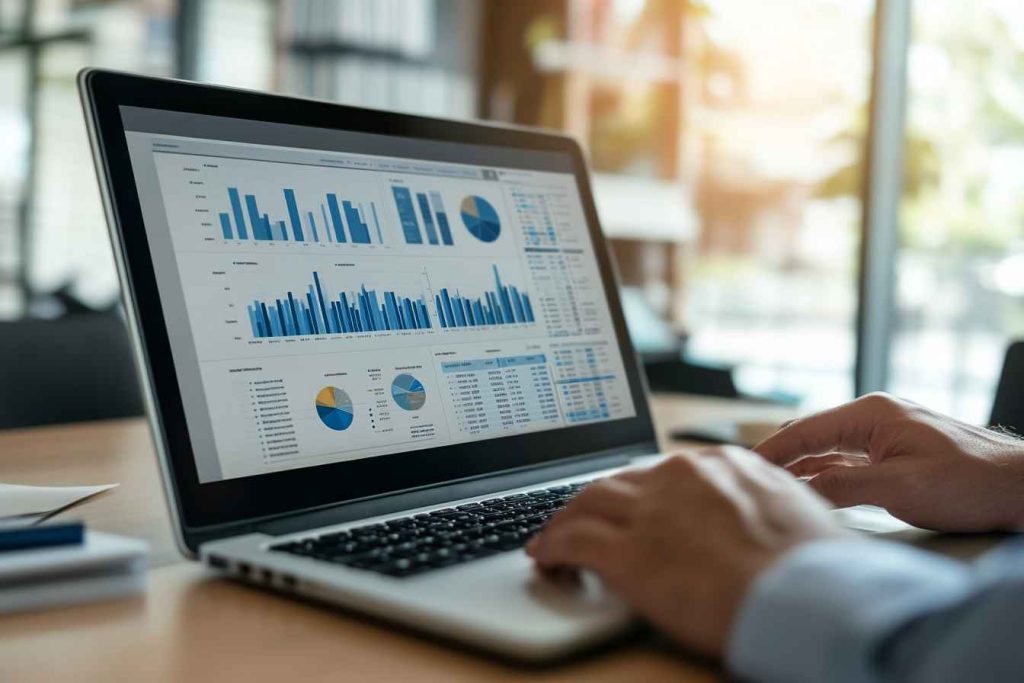hr-evaluating-data-entry-candidate HR manager assessing candidate responses during a data entry interview