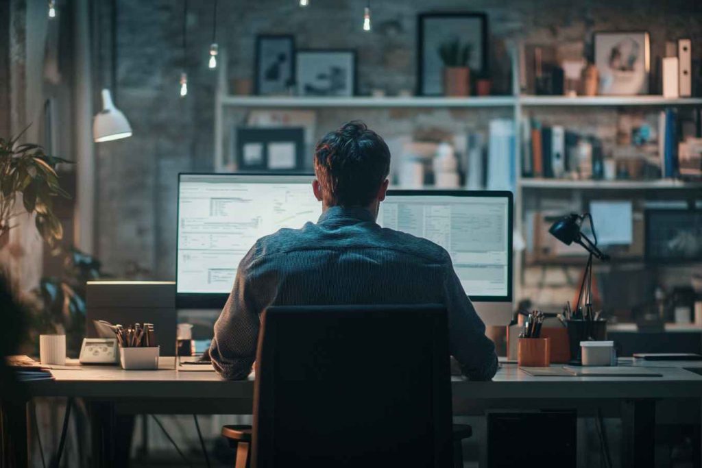 A real employee quietly facing a moral dilemma at work, reflecting everyday ethical decision-making.