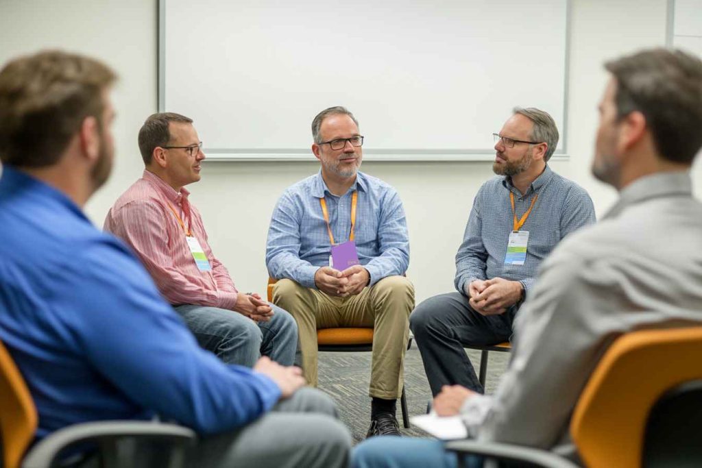 A team exploring shared and differing moral instincts as part of building an ethical workplace culture.
