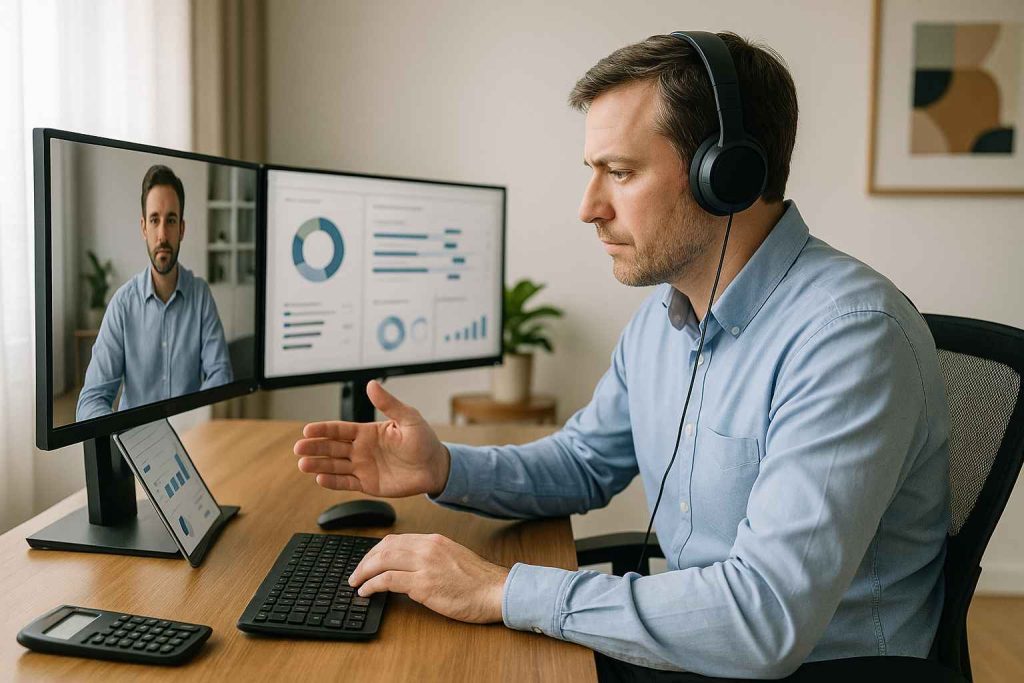 Short Cognitive Assessments: Efficient Tools for Fast Screening 2 Team lead conducting remote short assessment review.