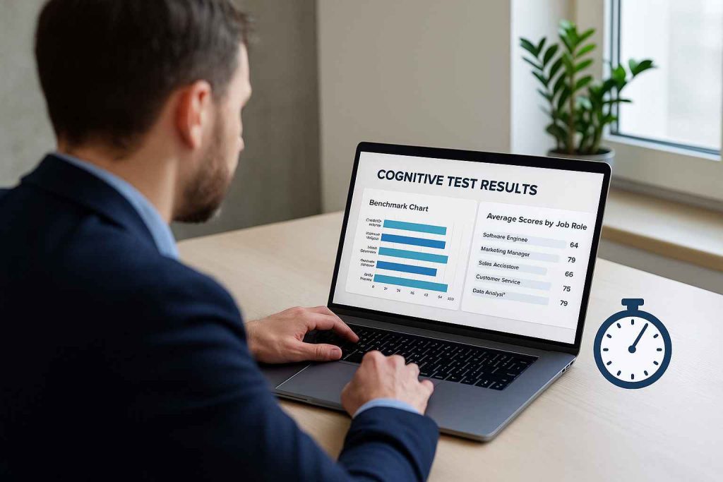 Quick Cognitive Assessments: When & How to Use Them in Hiring 3 HR professional benchmarking quick test scores for better interpretation.