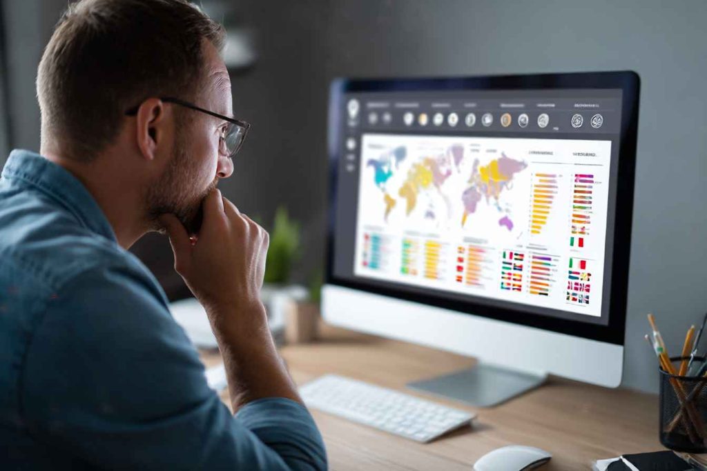 HR manager comparing personality test reports across languages
