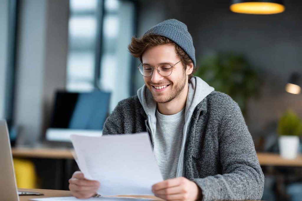 16 Personality Types Explained with Examples for Different Roles 2 Job seeker reviewing 16 personality test results for career planning