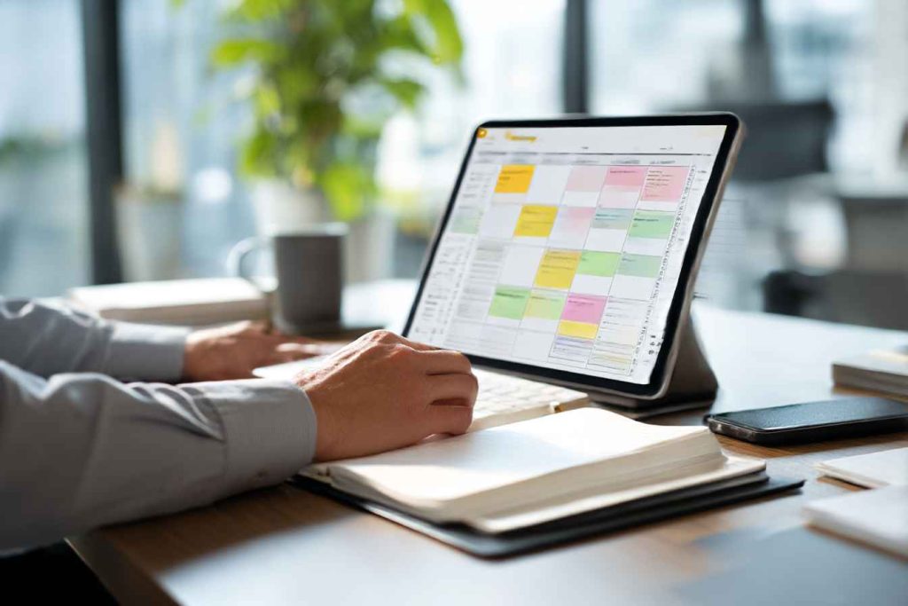 What Is the Big Five (OCEAN) Personality Test? 2 Focused employee demonstrating strong organizational skills at work