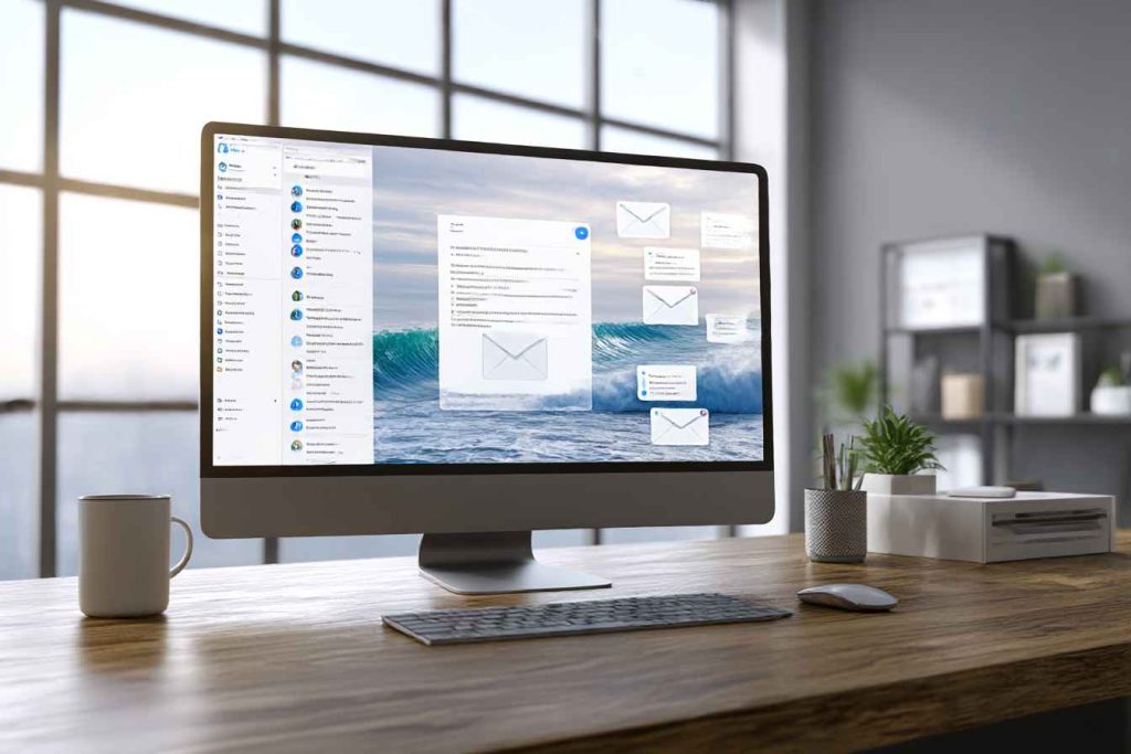What Are Automated Reference Checks and Why They Matter in Hiring 2 A clean, professional inbox showing multiple automated follow-up messages sent to references